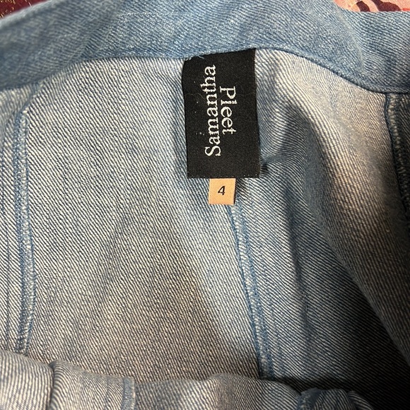 Samantha Pleet denim spectrum short 4 garmentory - Picture 8 of 9